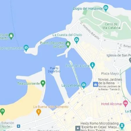 El Trasgu De Laviada A 300m Playa, Puerto, Acuario Lägenhet *
